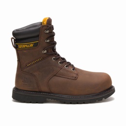 Caterpillar Salvo Steel Toe Thinsulate Work Férfi Téli Bakancs Sötét Barna, HU-W062